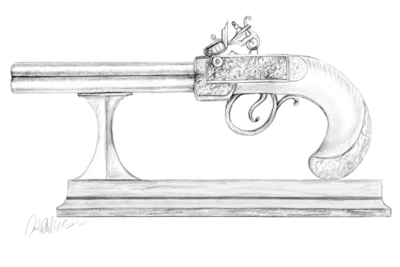  LEAGUE OF ELDER  " The Old Poltava"  INTERIOR  PUBLISHED ILLUSTRATION ARTWORK  SKETCH