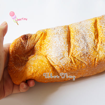 Super slow rising (ssr) jumbo french loaf squishy (scented!)