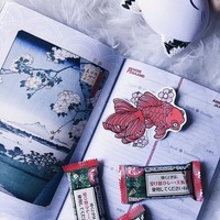 Fish Red Sakura - Stickers - Thumbnail 3