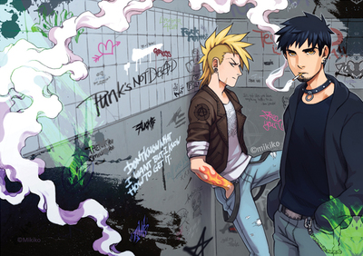 'Crash'n'Burn' print - multiple sizes