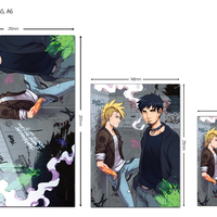 'Crash'n'Burn' print - multiple sizes - Thumbnail 1