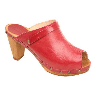 Red wood yvette plateau slide - women