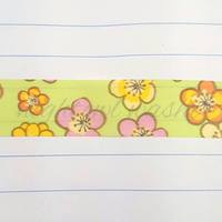 Green Floral Washi  - Thumbnail 1