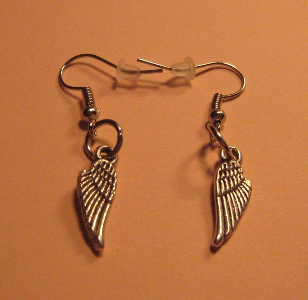 Antiqued Wings Earrings