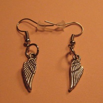 Antiqued Wings Earrings