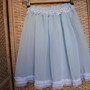 Baby ghost blue pastel skirt-1