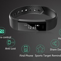 2017 Latest Model! ID115HR Heart Rate Fitness Health Tracker Smart Bracelet  - Thumbnail 3