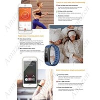 2017 Latest Model! ID115HR Heart Rate Fitness Health Tracker Smart Bracelet  - Thumbnail 2