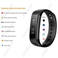 2017 Latest Model! ID115HR Heart Rate Fitness Health Tracker Smart Bracelet  - Thumbnail 1