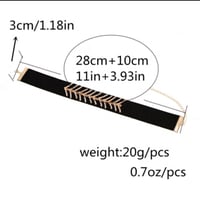 Cool Fish Bones V Shape Rhinestone Choker Necklace for Girls - Thumbnail 3