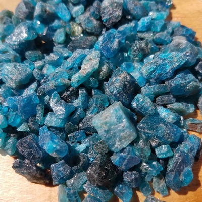 Blue apatite