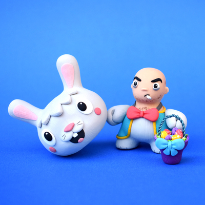 Here comes "billy" cottontail - Thumbnail 5