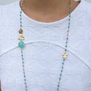 Reflections Chalcedony Necklace - Thumbnail 1