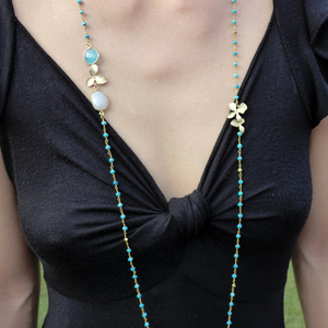 Reflections Moonstone Necklace - Thumbnail 3