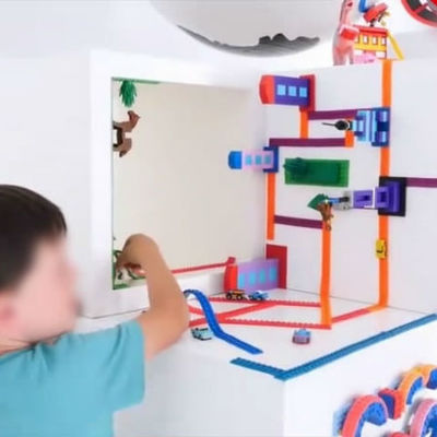 Set of three hair clips metal hairclips hairpins pink star shape >5.5 cm length