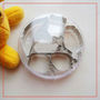 FRUIT Assorted SHAPE Multiple Use Stainless Steel 6 Different Shape Cookie Cutter Mold - Thumbnail 2