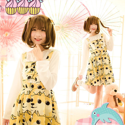 Harajuku fashion dog dress - Thumbnail 5