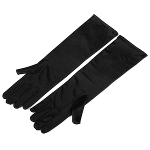 Audrey Hepburn - the Premium Adult Size Breakfast at Tiffany's Long Black Satin Gloves Available in Below and Above the Elbow Lengths - Thumbnail 2