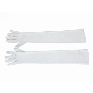 Audrey Hepburn-the Premium Breakfast at Tiffany's Long White Satin Gloves - Thumbnail 3