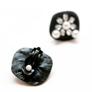 Audrey Hepburn-the Breakfast at Tiffany's Holly Golightly Costume Earrings - Thumbnail 4