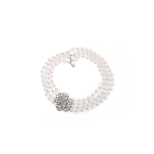 Audrey Hepburn-the Breakfast at Tiffany's Holly Golightly Multi Strand Pearl Necklace - Thumbnail 3