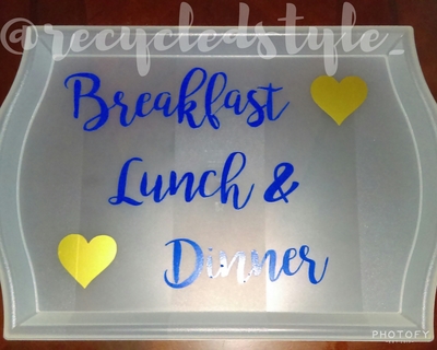 Breakfast Lunch & Dinner Tray