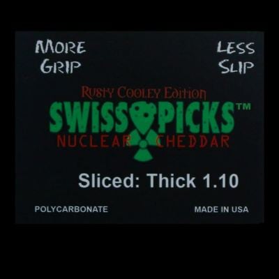 Nuclear 12 picks sliced thick 1.10mm