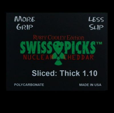 NUCLEAR 12 PICKS SLICED THICK 1.10MM