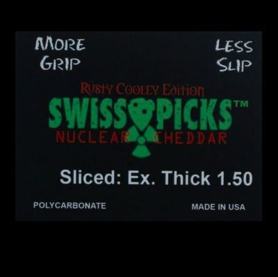 NUCLEAR 12 PICKS SLICED EX. THICK 1.50MM