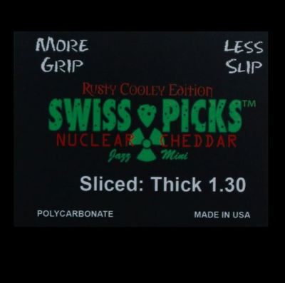 NUCLEAR JAZZ MINI 72 PICKS SLICED THICK 1.30MM