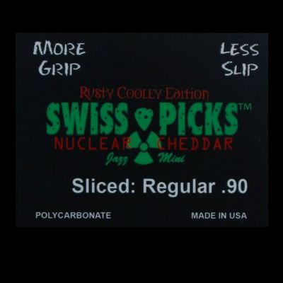 Nuclear jazz mini 12 picks sliced regular .90mm