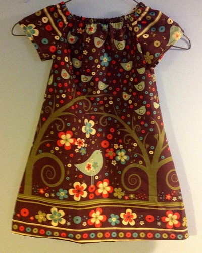 Peasant Dress- large (7/8 and 9/10)