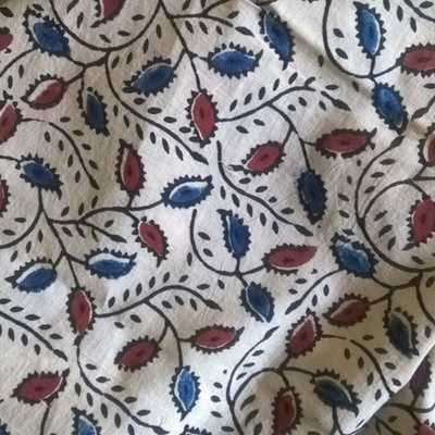 Summer scarf in hand block ajrak prints