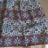 Summer scarf in hand block Ajrak prints - Thumbnail 3