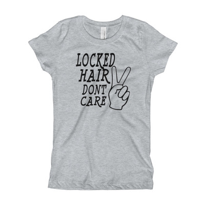 Locked hair girl's t-shirt