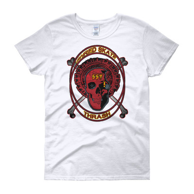Women's Shred, Skate, Thrash T Shirt