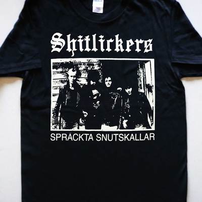 Shitlickers - sprackta snutskallar  t-shirt