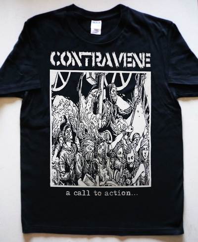 CONTRAVENE - A Call To Action  T-shirt