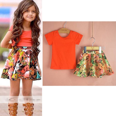 Sitting Pretty Top and Skirt Set