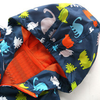 Dinosaur Hoodie Jacket - Thumbnail 3