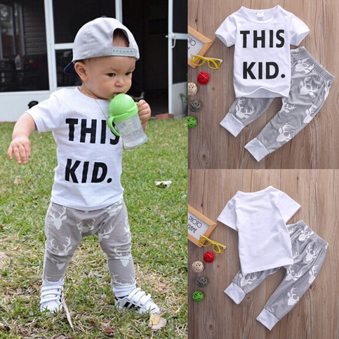 This Kid Top and Pants Set