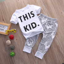 This Kid Top and Pants Set - Thumbnail 3
