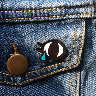 Cry Club Enamel Pin