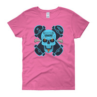 Women's Scooters Beware T Shirt - Thumbnail 1