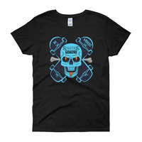 Women's Scooters Beware T Shirt - Thumbnail 3