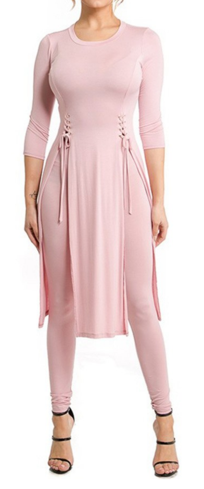 LACIE DRESS - Blush Pink