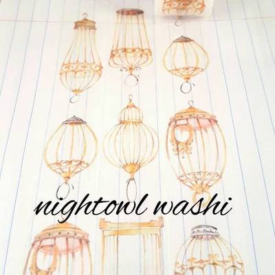 Golden cage washi 