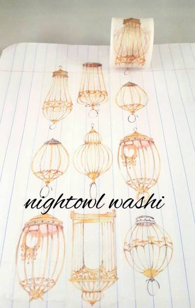 Golden Cage Washi 