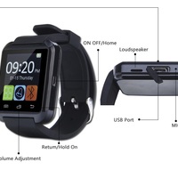 Original U8 Smartwatch Receive/make calls, Pedometer, Sedentary Reminders - For Android iOS  - Thumbnail 3
