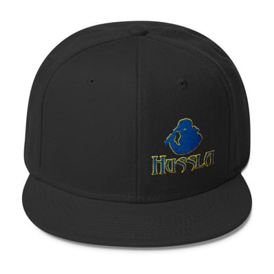 Warrior color hussla wool blend snapback